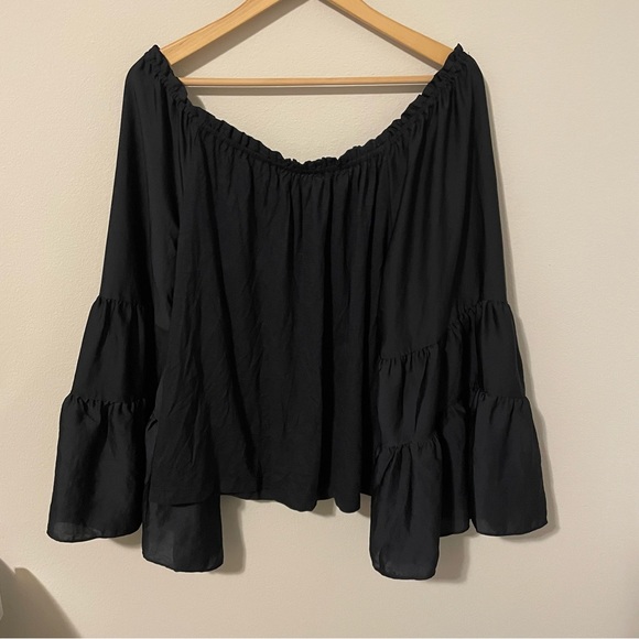 Anthropologie Gloria off the shoulder top - Picture 2 of 5